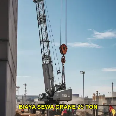 biaya sewa crane 25 ton